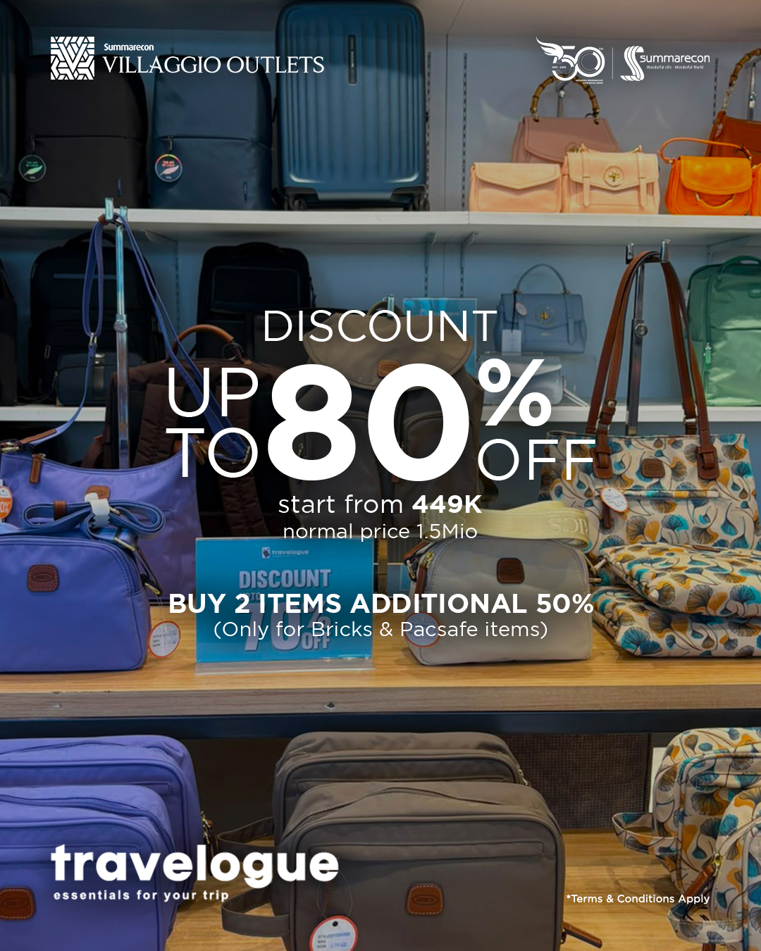 Travelogue DISCOUNT UP TO 80% OFF